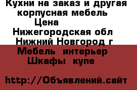 Кухни на заказ и другая корпусная мебель › Цена ­ 11 000 - Нижегородская обл., Нижний Новгород г. Мебель, интерьер » Шкафы, купе   